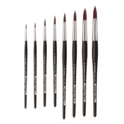 Pinceaux ronds Top Acryl manches courts série 7785K da Vinci 