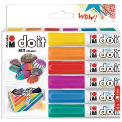 Lot de 6 marqueurs Do It Matt Craft Marabu