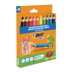 Coffret de crayons épais Multi-usages Bic