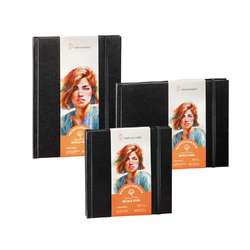 Carnet aquarelle bords frangés Hahnemühle
