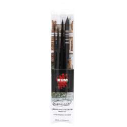 Set de 4 pinceaux Urban Watercolour Kum