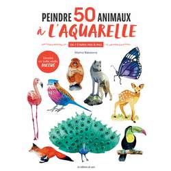 Peintre 50 animaux à l'aquarelle