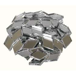 tesselles miroir de mosaïque rhomboïdes