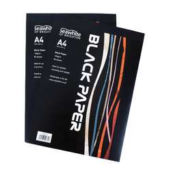 Bloc de papier noir Seawhite of Brighton