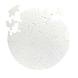 Puzzle blanc rond Cléopâtre