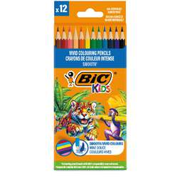 Coffrets de crayons de couleur Kids Smooth Bic
