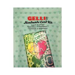 Kit de fabrication de carte Gelli Art