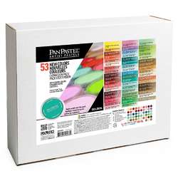 Coffret de 53 couleurs nouvelles nuances PanPastel