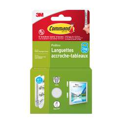 Languettes d’accrochage Command 3M