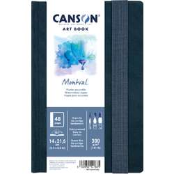 Carnet aquarelle à couverture rigide Montval Art Book Canson