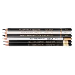 Set de 5 crayons Toison d'Or Gioconda Techniques sèches Koh-I-Noor