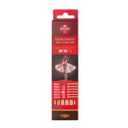 Set de 6 crayons pastels secs Gioconda Koh-I-Noor