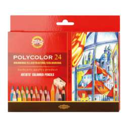 Coffrets en carton de crayons de couleur Polycolor Koh-I-Noor