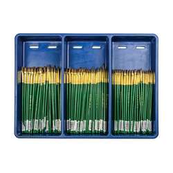 Coffret de 144 pinceaux scolaires ronds et plats poils naturels Royal Langnickel