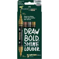 Set de 3 Mirror Marker Multimark 