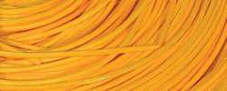 Rotin de couleur, 250 g, Jaune orange