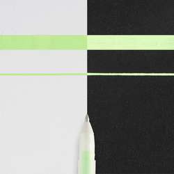 Stylos Sakura Gelly Roll, stylo gel, vert fluo