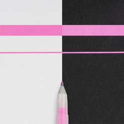 Stylos Sakura Gelly Roll, stylo gel, fuchsia fluo