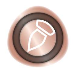 Feutre pointe pinceau Goldfaber Creative Marker, Cuivre 
