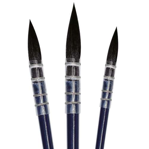 Lot de 3 pinceaux lavis Classic I Love Art 
