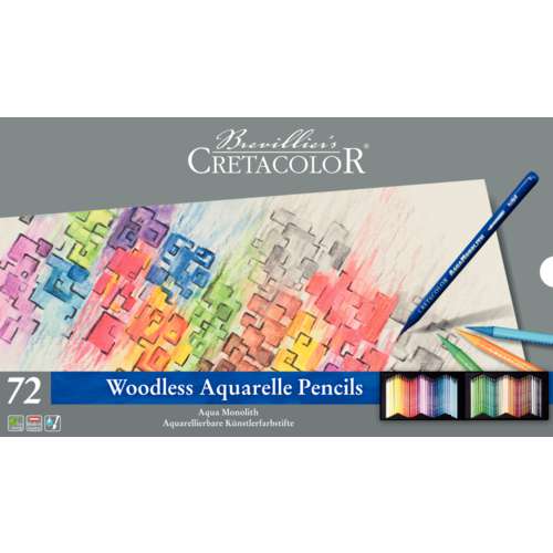 Crayons aquarellables Monolith Cretacolor 