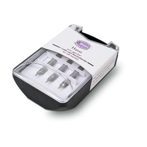 Lot de 3 plumes Hatat Brause 