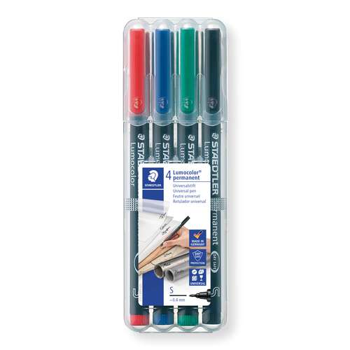 Stylo à bille STAEDTLER Feutres d'écriture pointe extra-fine Multicolore