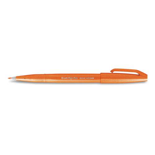 Acheter en ligne PENTEL XGFH-DF Crayon feutre (Orange, 1 pièce) à