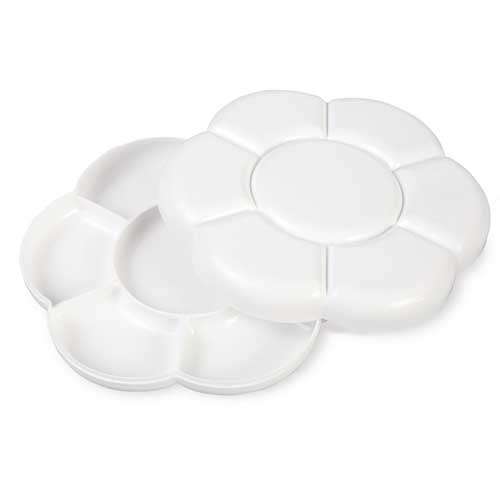 Palette en plastique forme fleur 