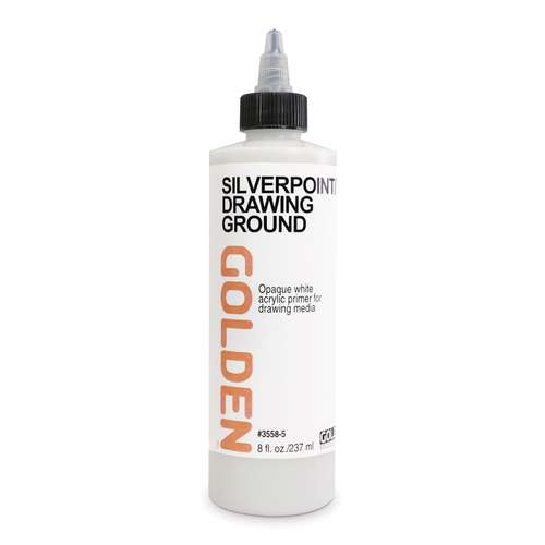 Apprêt pour dessin Golden Silverpoint, flacon de 237 ml 