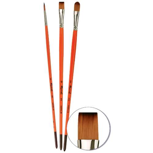 Set de pinceaux pour peinture acrylique Raphaël 