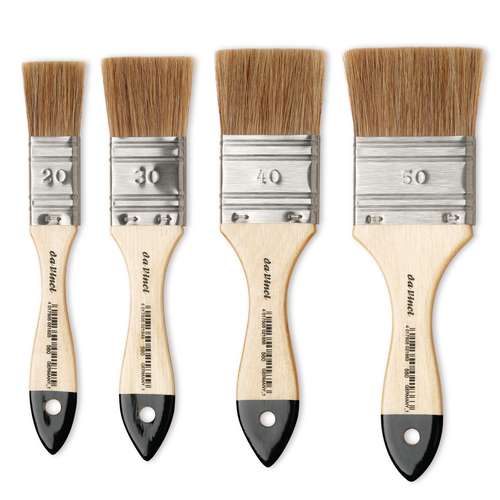 Pinceaux larges série 560 da Vinci, poils de bœuf 