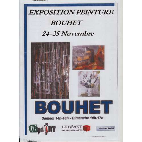 Exposition peinture Bouhet