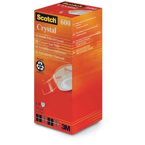 Ruban Scotch ® Crystal Clear 600 