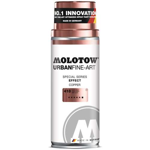 Aérosol acrylique extra-fine effet spécial métallique Urban Fine-Art Molotow - 400ml 
