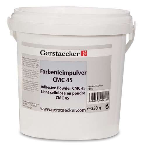 Liant cellulose en poudre Gerstaecker CMC 45 