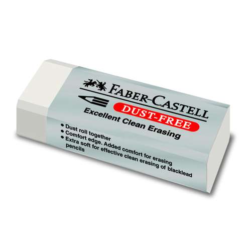 Gomme dust-free Faber Castell 