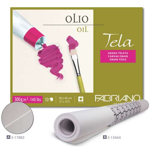 Papier pour huile Tela de Fabriano