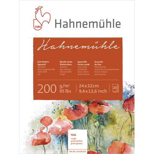 Papier aquarelle Hahnemühle 200 