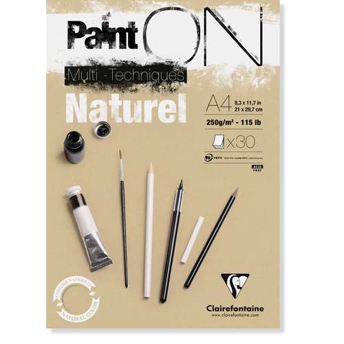 Paint On naturel  Clairefontaine 