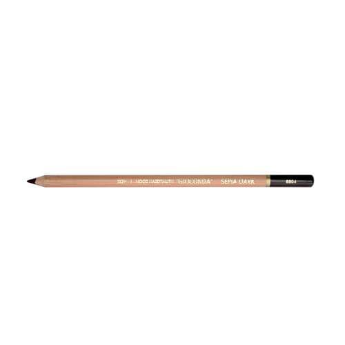 Crayons de craie sépia foncé Gioconda 8804 Koh-I-Noor 