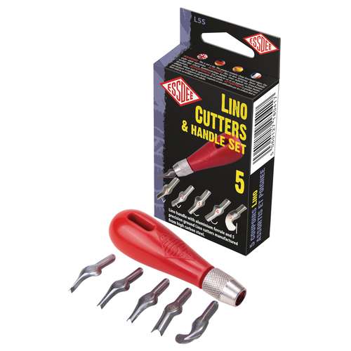 Set de 5 gouges linogravure Essdee 