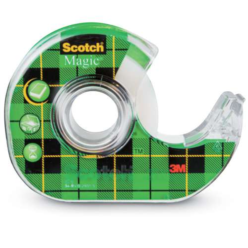 Scotch Magic invisible sur dévidoir 