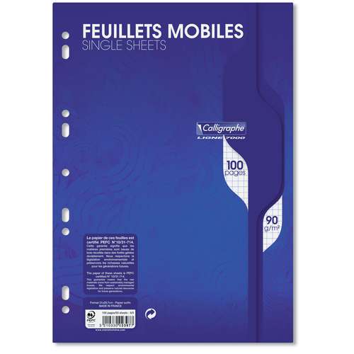 Copies simples et doubles Calligraphie 700 Clairefontaine 