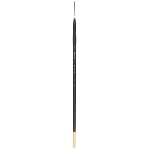 Pinceau Raphael Pointe Ronde Kevrin N°24 - Pour Huile Et Acrylique, Poils Martre, Manche Long Laqué
