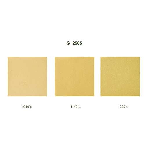 Argile G2505, jaune, chamottée 