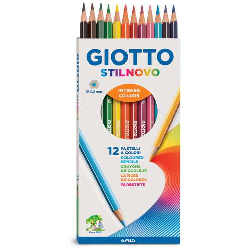 Coffret de crayons de couleur Stilnovo Giotto 
