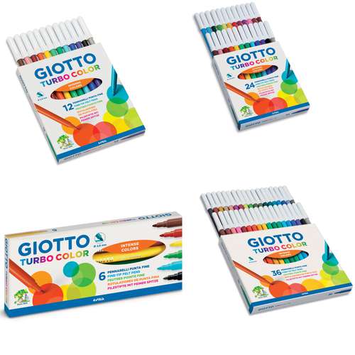 Schoolpack feutres Giotto Turbo color 