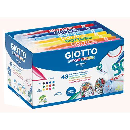 48 Feutres Décor Textile Giotto 
