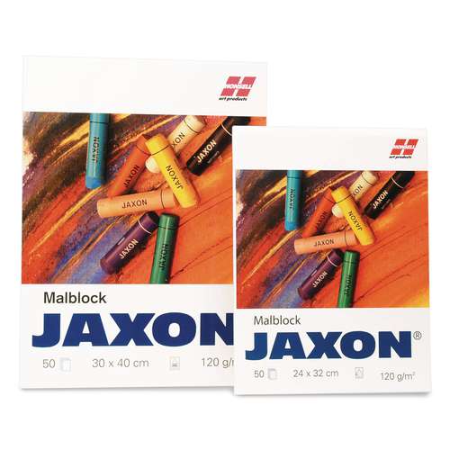 Bloc de 50 feuilles pour pastel a l'huile Jaxon 